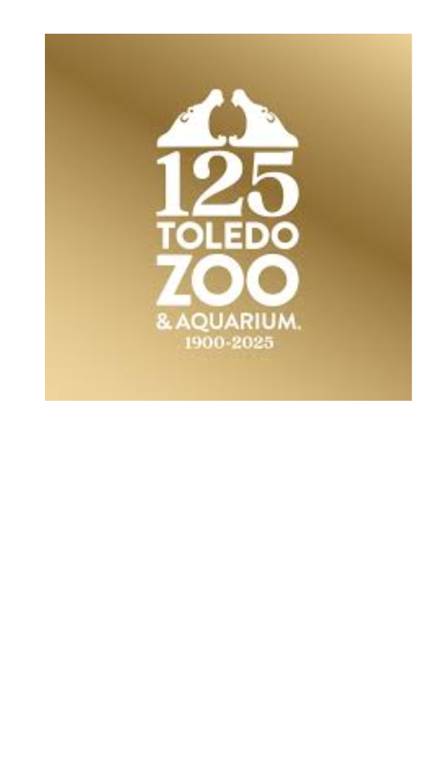 Toledo Zoo 125 Years Logo
