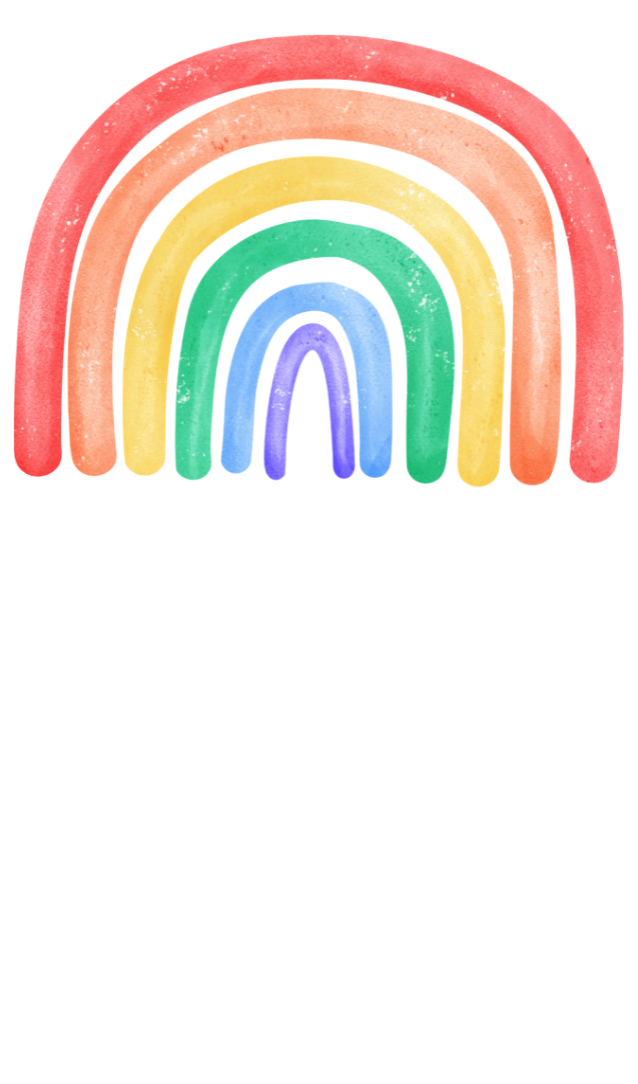 watercolor rainbow