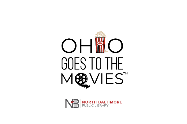 Ohio Goes to the Movies logo with NB Library logo underneath