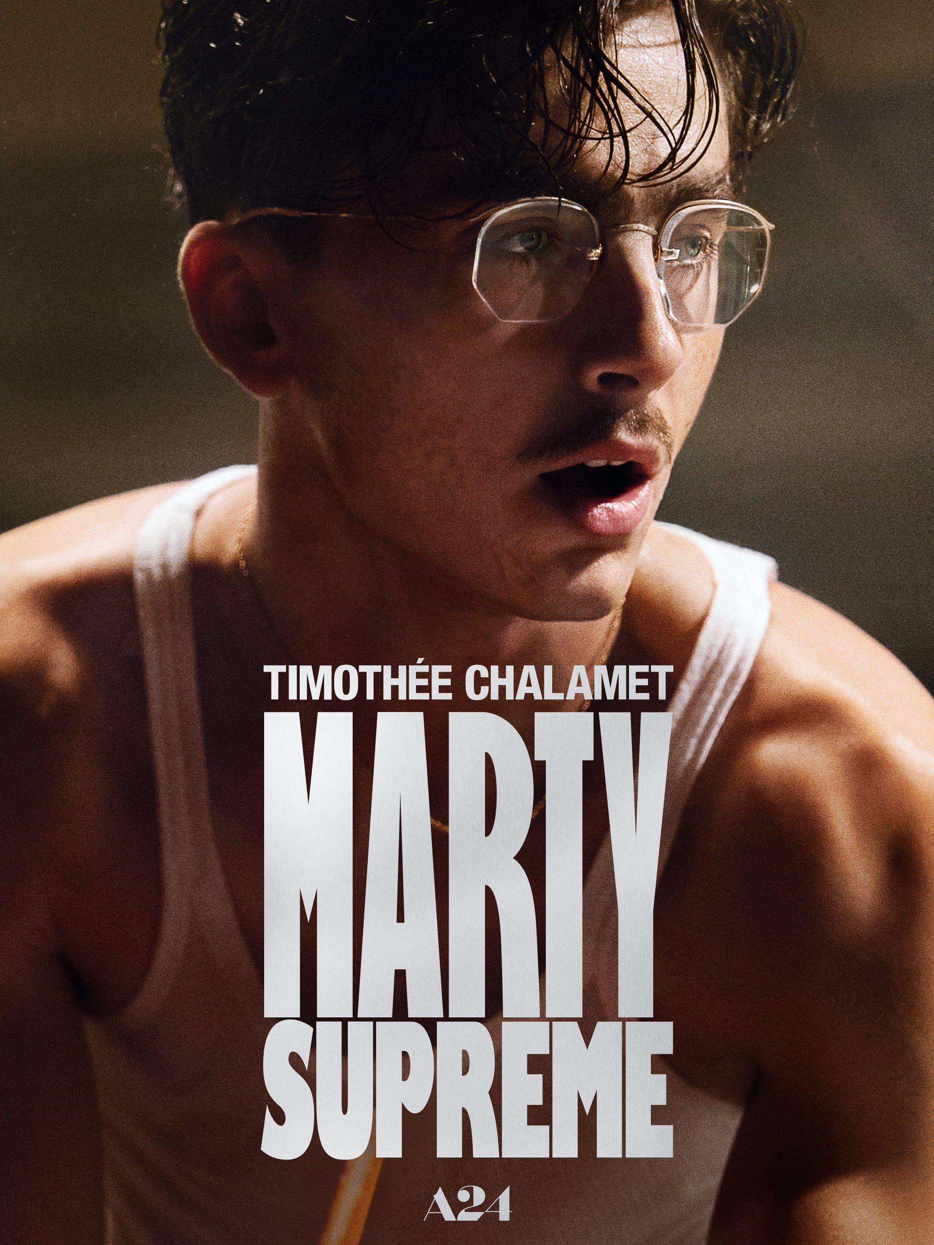 Poster for the movie Marty Supreme