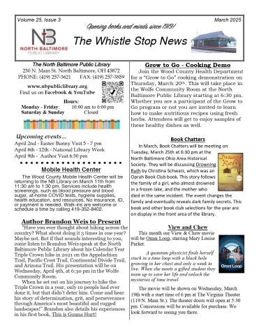 March 2025 Newsletter