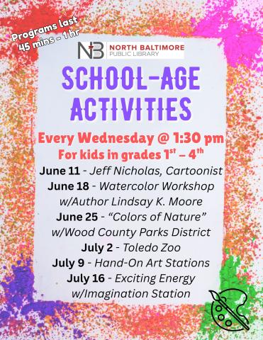 Summer Reading School-Age Programs
