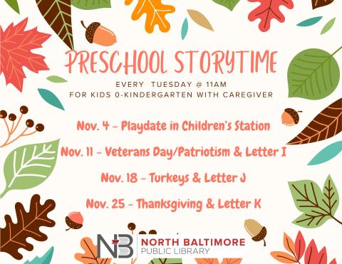 preschool story time