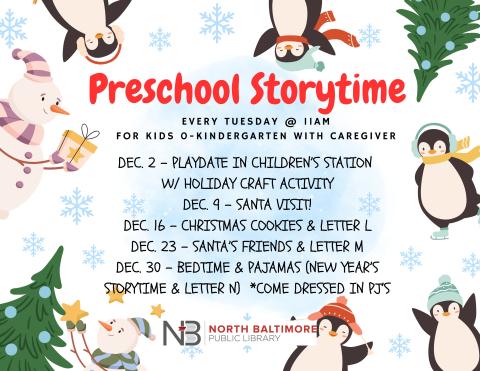 preschool story time