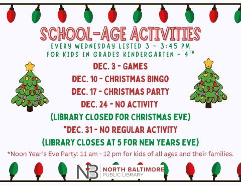 School Age Activities