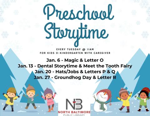 preschool story time