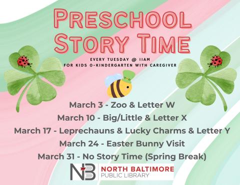 preschool story time