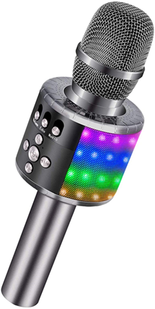 Karaoke Microphone with lights