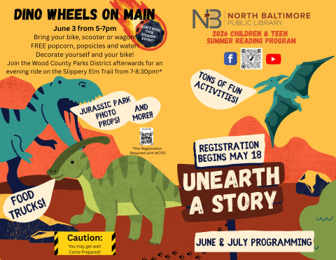 Summer Reading Kids Flyer 2026